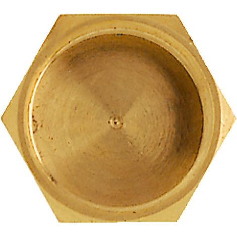 HEIMEIER Verschlußkappen aus Messing Ausführung DN 10 (3/8"), 2001-01.314 (1/2)