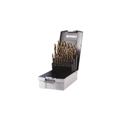 Assortimento punte Krino HSS cobalto 8% - 25 pezzi