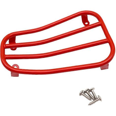 Roter Gepäckträger für die Vespa GTS300 GTV (1/5)