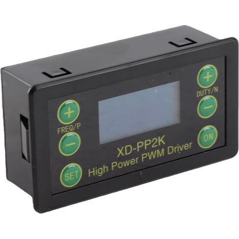 XD-PP2K Générateur de signal PWM Générateur d'impulsions Commande LED Moteur Électrovanne Réglage Temporisation Largeur Impulsion Fréquence Cycle Réglage (1/2)