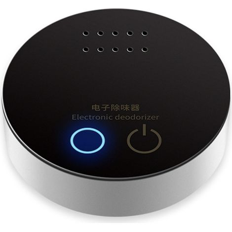 Mini purificateur d'air portable intelligent à l'ozone, déodorant pour réfrigérateur, double mode pour armoire, réfrigérateur, voiture et toilettes. (1/5)