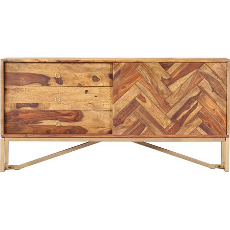 Maison Exclusive - Credenza 118x30x60 cm in Legno Massello di Acacia