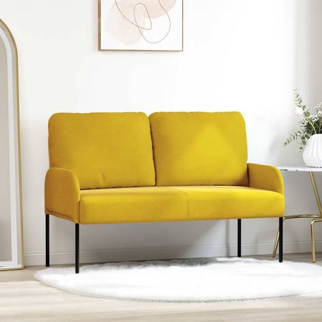 Sofas mit Kissen 110cm Gelb Sperrholz (1/5)