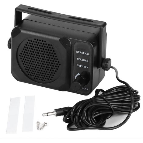 NSP-150V Kompakter externer Lautsprecher für CB-, HF-, VHF- und UHF-Funkgeräte (1/5)