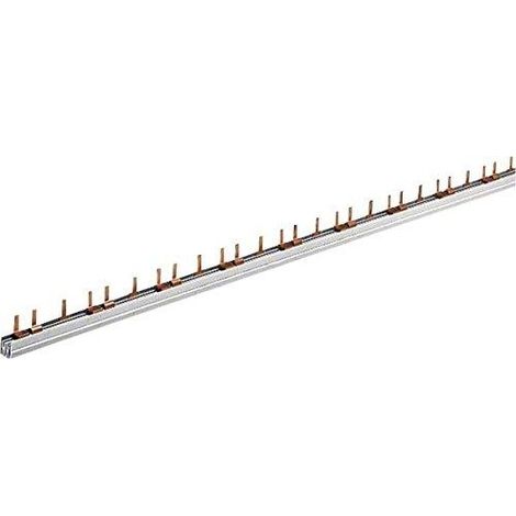 Riel de distribución Hager KB309N 3 polos 63 A
