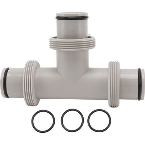 Raccord de tuyau 38 mm, adaptateur de tuyau de piscine, raccord de tuyau de piscine 38 mm, kit de raccordement de piscine, rallonge de raccord de tuyau de piscine 38 mm (1/4)