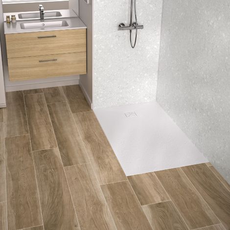 Receveur extra-plat 120X70 Kinecity Blanc PN24 - KINEDO RD1328 (1/2)