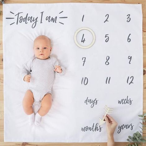 Tapis d'étape Oh Baby - Immortalisez de beaux souvenirs  (1/3)