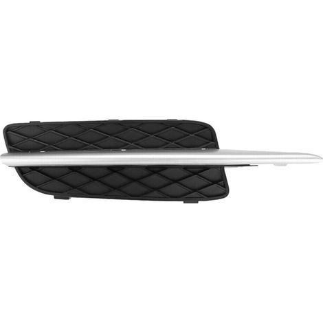 Baguette chromée pour la grille inférieure droite du pare-chocs avant, compatible avec les modèles BMW X5, E70, X6 et E71 de 2007 à 2010. (Références : 51117159594, 51117168924) (1/5)