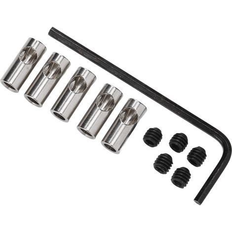 Manchon adaptateur d'arbre 3.17 vers 5mm pour moteur RC et pignon - Réducteur d'axe (1/5)