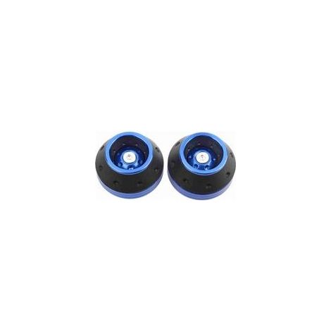 Protecteur de fourche avant en aluminium CNC pour moto, scooter et cyclomoteur – couleur bleue, pièce unique (1/5)