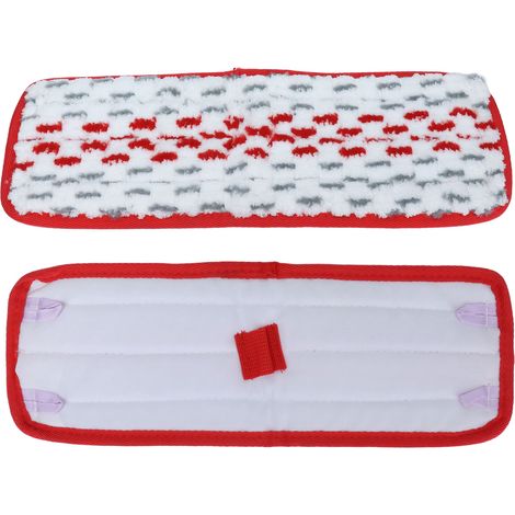 2 Pièces Têtes de Serpillière Microfibre Détachables, Haute Absorption, Compatibles avec Ocedar ProMist (1/5)