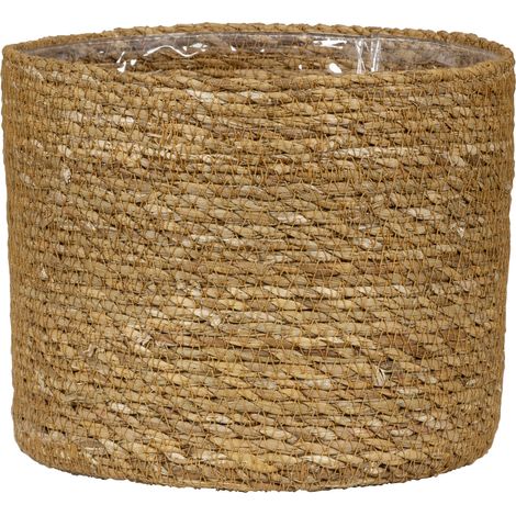 Scheurich Blumentopf Ø 17 cm Seegras natur