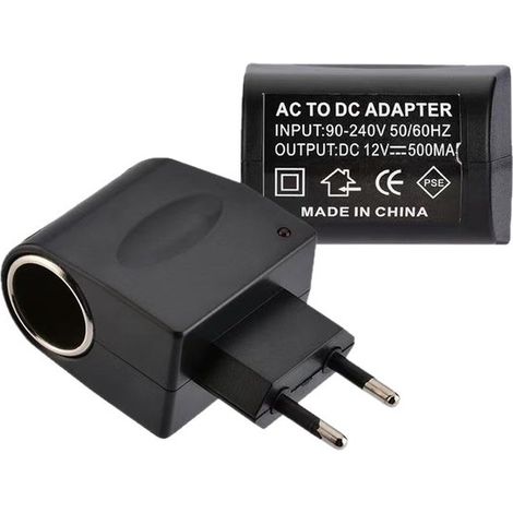 Adattatore per accendisigari per presa auto (femmina) da 230 V a 12 V, 6 W (1/5)
