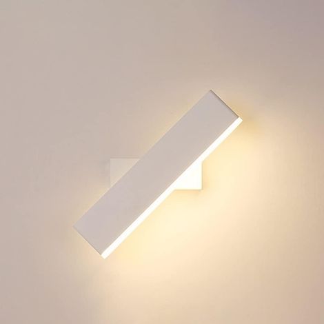 Applique Murale LED Moderne Minimaliste 6W, Applique Murale Rotative à 360° - Éclairage Auxiliaire Intérieur Appliques Murales, Applique Murale pour Salon, Chambre, Couloir, Salle à Manger, Escalier (1/4)