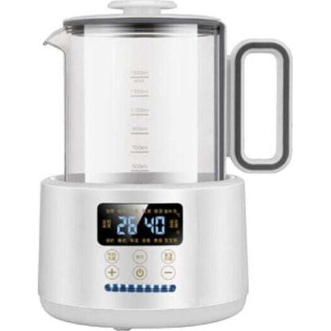 Chauffe Lait Électrique 1.5L Grande Capacité Température Constante Conditionneur Bébé Bouilloire Santé Ménage Blanc (1/4)