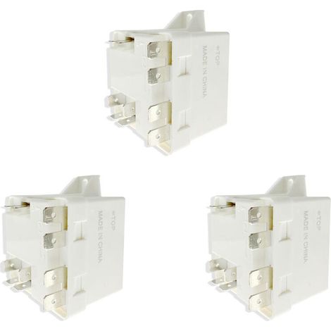 3 relés, compatibles con Leer 35A, para sistemas de refrigeración y aire acondicionado compatibles con congeladores y refrigeradores. (1/3)