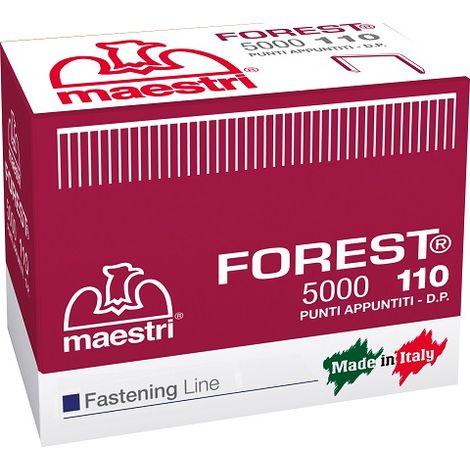 PUNTI METALLICI 110 FOREST PER FISSATRICI MANUALI 5000 PEZZI