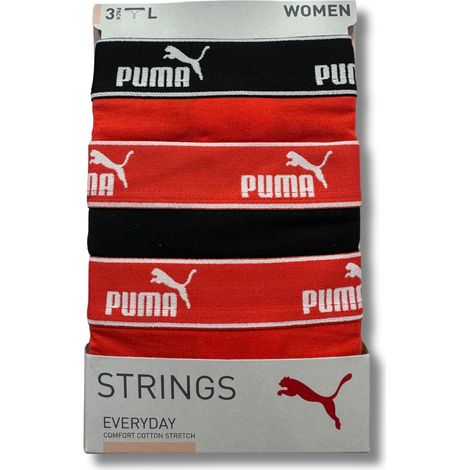 Puma BASIC 3er-Pack 93533709 Damen-Tangas XS