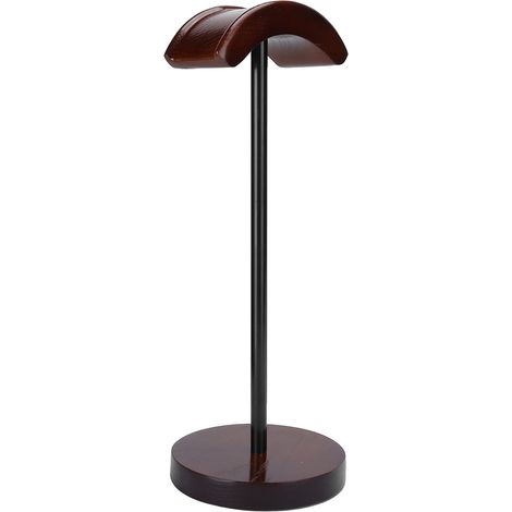 Selbstgebauter Kopfhörerständer, doppelt gebogener Holzaufhänger für Bluetooth-Kopfhörer, für den Schreibtisch. (1/5)
