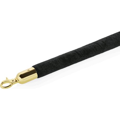 Corde de Barrière en Acier Inoxydable noir L 1500 mm Ø 32 mm - Was Germany