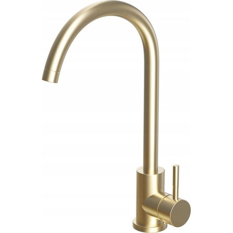 NAYES Gold freistehende Küchenarmatur