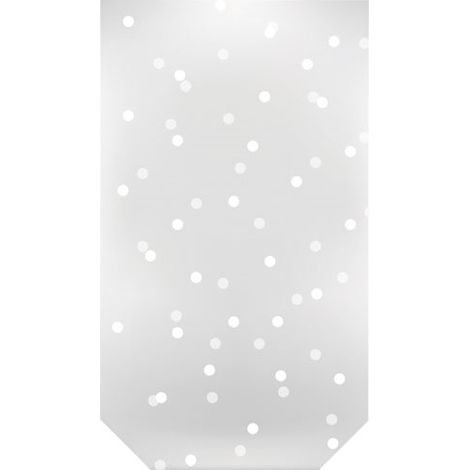 10 Bustine Confetteria Gm Motivo Pois Bianchi 18x31cm - Metaltex