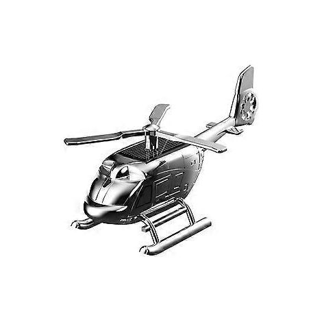Aromatherapie-Hubschrauber-Ornament für die Fahrzeuginnenausstattung – Silber