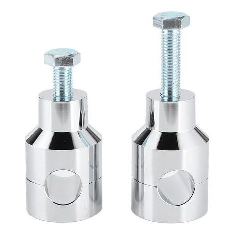 Pince de rehausseur de guidon de 25mm/1 pouces avec boulon, pièces universelles de moto adaptées au Bobber Chopper (1/5)