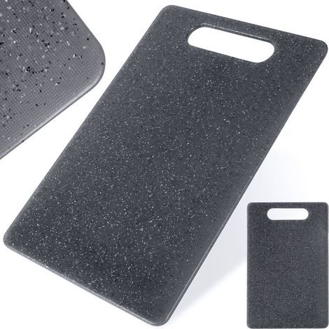 Planche à découper de cuisine universelle en plastique effet granit 30x20 cm (1/5)