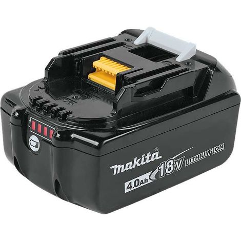 Batterie 18V Li-Ion 4,0Ah avec indicateur de charge – Charge rapide en 36 min – Compatible outils LXT Makita – Performante et légère (1/6)
