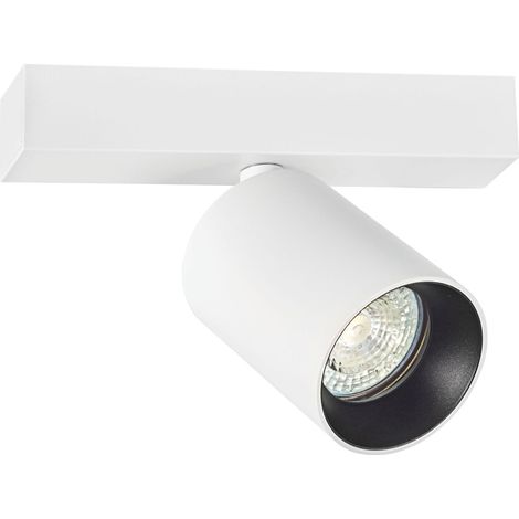 NOLAN B1 - Spot s/patère, blanc, a/lpe LED 6,6W 3000K 600lm incl. (1/4)