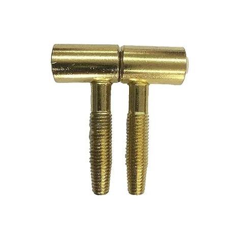 Cerniere Anuba per porte e finestre legno,2 pezzi Maschio Femmina,13 mm,Ottone