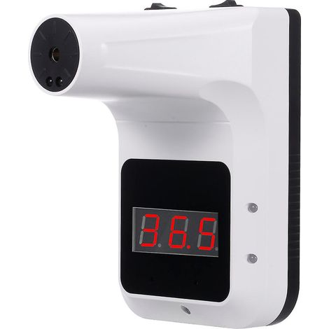 Thermomètre infrarouge frontal sans contact, écran rétroéclairé bicolore, °C/°F commutable