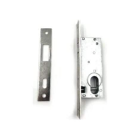 Serratura montanti Welka Acciaio nichelato [10625010] (1/3)