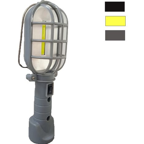 Lampada Torcia Lavoro Portatile Gancio Luce Bianca Base Magnetica Cob Led (1/5)