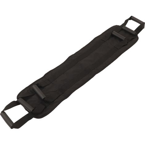 Harnais de transfert pour patient, élingue portable à poignées, ceinture de maintien ergonomique, aide à la mobilisation, gain de temps et d'effort, taille unique, usage médical et domicile. (1/5)