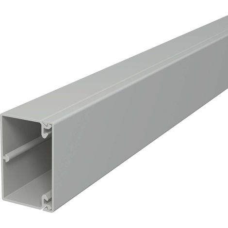 OBO Bettermann Vertr Wand+Deckenkanal m.Obert. 40x60mm,PVC WDK40060GR 2 Stk