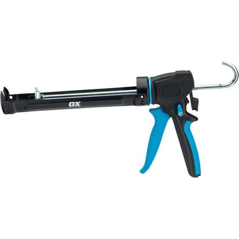 OX Tools OX-P045440 Sealant Gun Adjustable Dual Smooth Thrust Action 400ml (1/5)