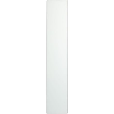 Lavagna memo magnetica da parete moderna 100 x 60 x 0,4 cm design pratico in vetro bianco 130006042