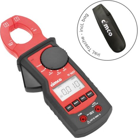 Strumento di misura elettronico Cimco 3100 con custodia misura AC/DC