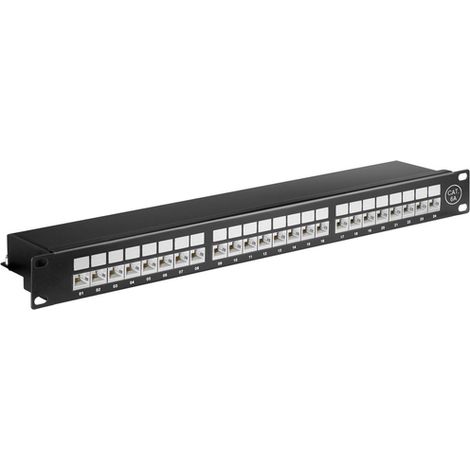 Goobay 90854 panel de parcheo 1U