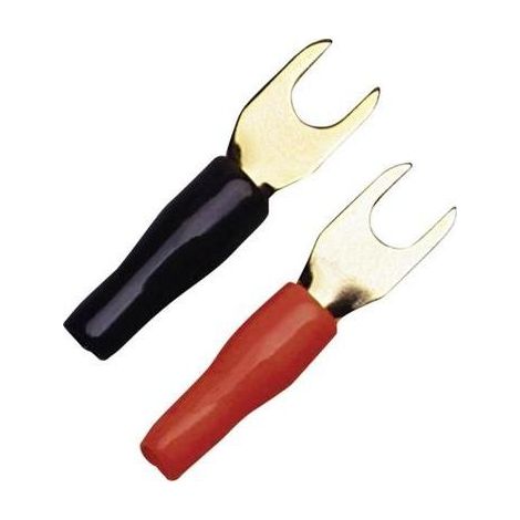 SINUSLIVE KSI4 - TERMINALES DE CABLE HORQUILLA, 4 MM², 10 UNIDADES