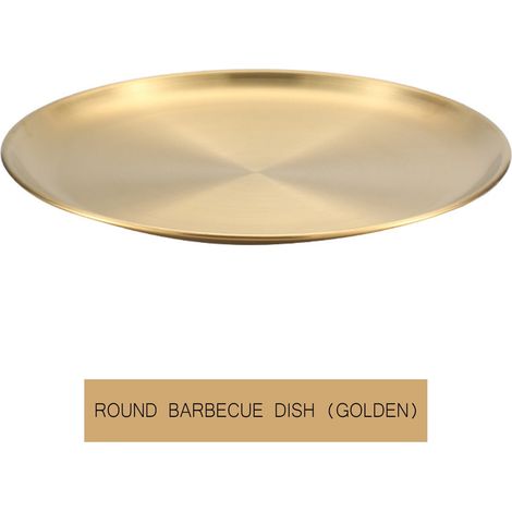 Plaque À Pizza - Acier Inoxydable 304 - Rond 30 Cm - Pour Four Électrique Ou à Gaz - Usage Polyvalent Pâtisserie Grillade Service - 1 Pièce (1/5)