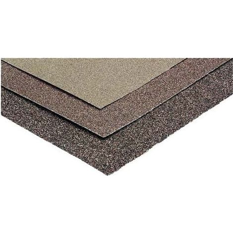 3 fogli di carta abrasiva di corindone 230x280mm Grossa (granulometria 50)