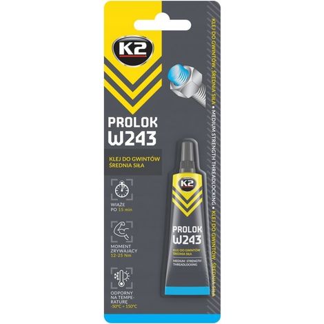 K2 Prolok T245 Gewindesicherung mittelblau 6 ml (1/2)