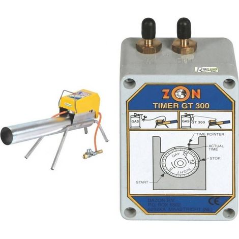 Interrupteur Horaire à Quartz pour Canon à Gaz - 0,45 kg - Précision et Fiabilité - D-Work