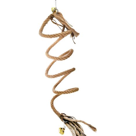 perchoir En Corde Pour Perruche/canari Redresser 1,5 Mtre Perroquet Escalade Corde Coton Corde Jouet Sling Rope Jouet (1/5)