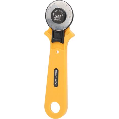 Rouleau de coupe pour patchwork, coupe-tissu, découseur, lame de coupe circulaire de 45 mm (1/4)