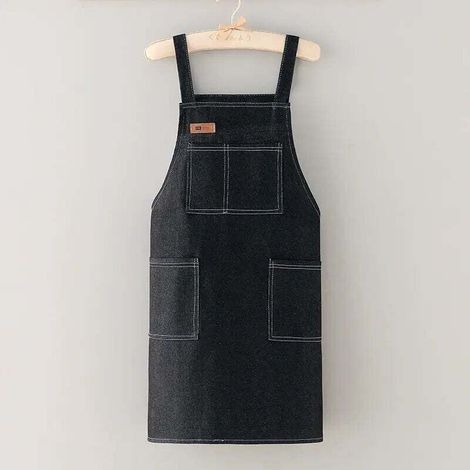 Tablier , Tablier de Travail en de avec 3 Poches, résistant à la chaleur et ignifuge, Bretelles Réglables de M à XXXL pour Hommes et Femmes (1/4)